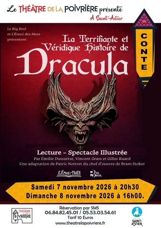Spectacle illustré "Dracula"