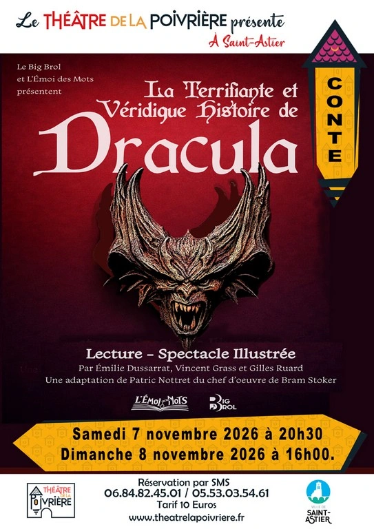 Spectacle illustré "Dracula"