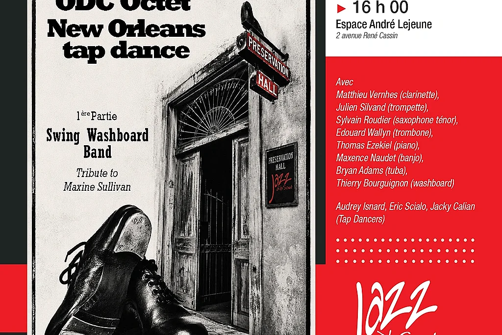 Jazz à La Sout : ODC Octet New Orleans tap dance