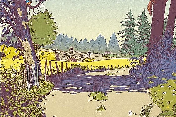 Exposition « Le pont Rouchaud, le centre oublié de la Nouvelle-Aquitaine » - 37e Festival de la BD en Périgord