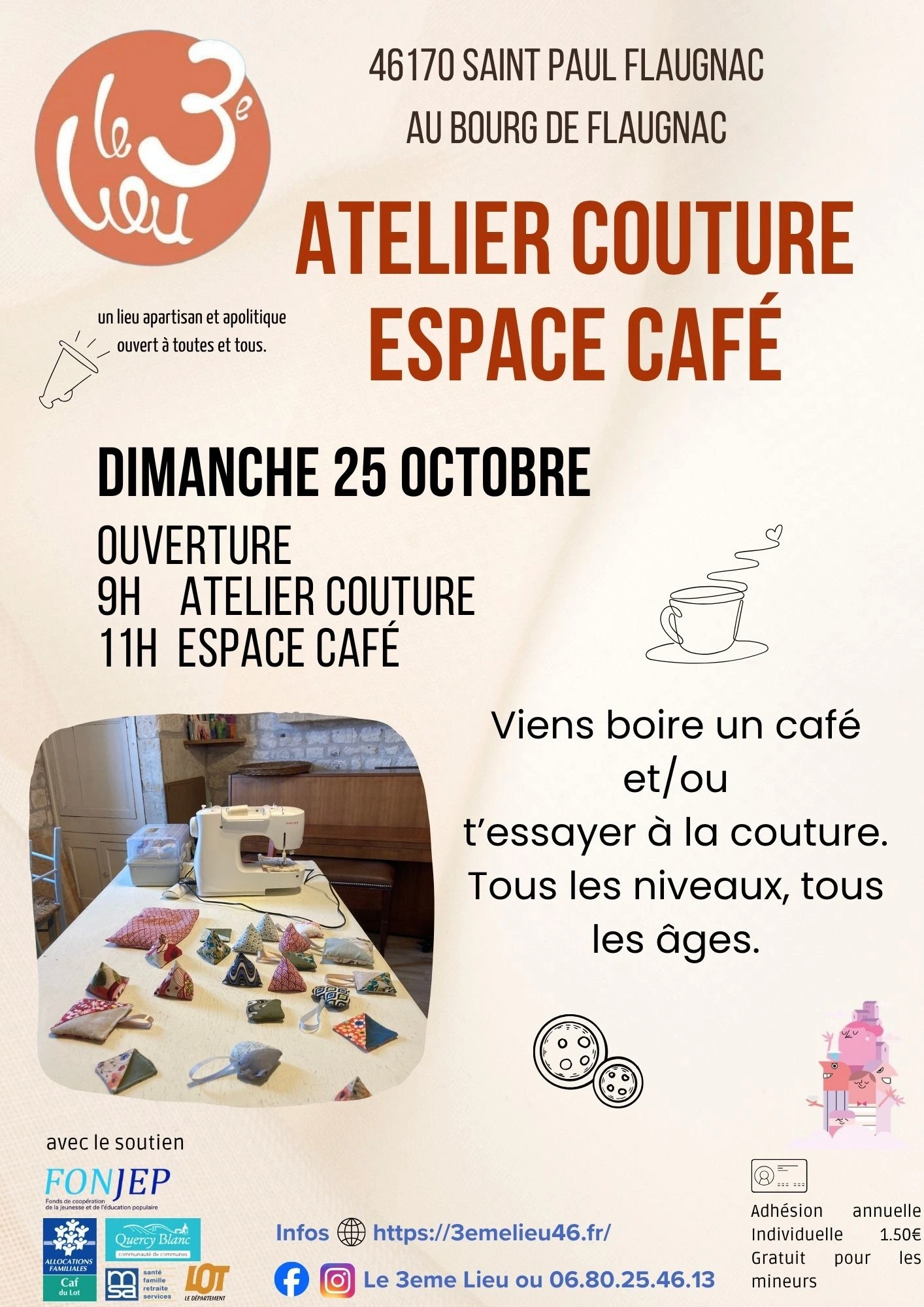 Atelier vannerie pour débutant(e)s au 3e lieu