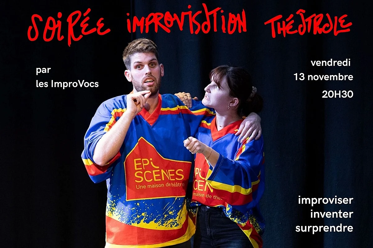 Soirée d’improvisation théâtrale par les ImproVocs
