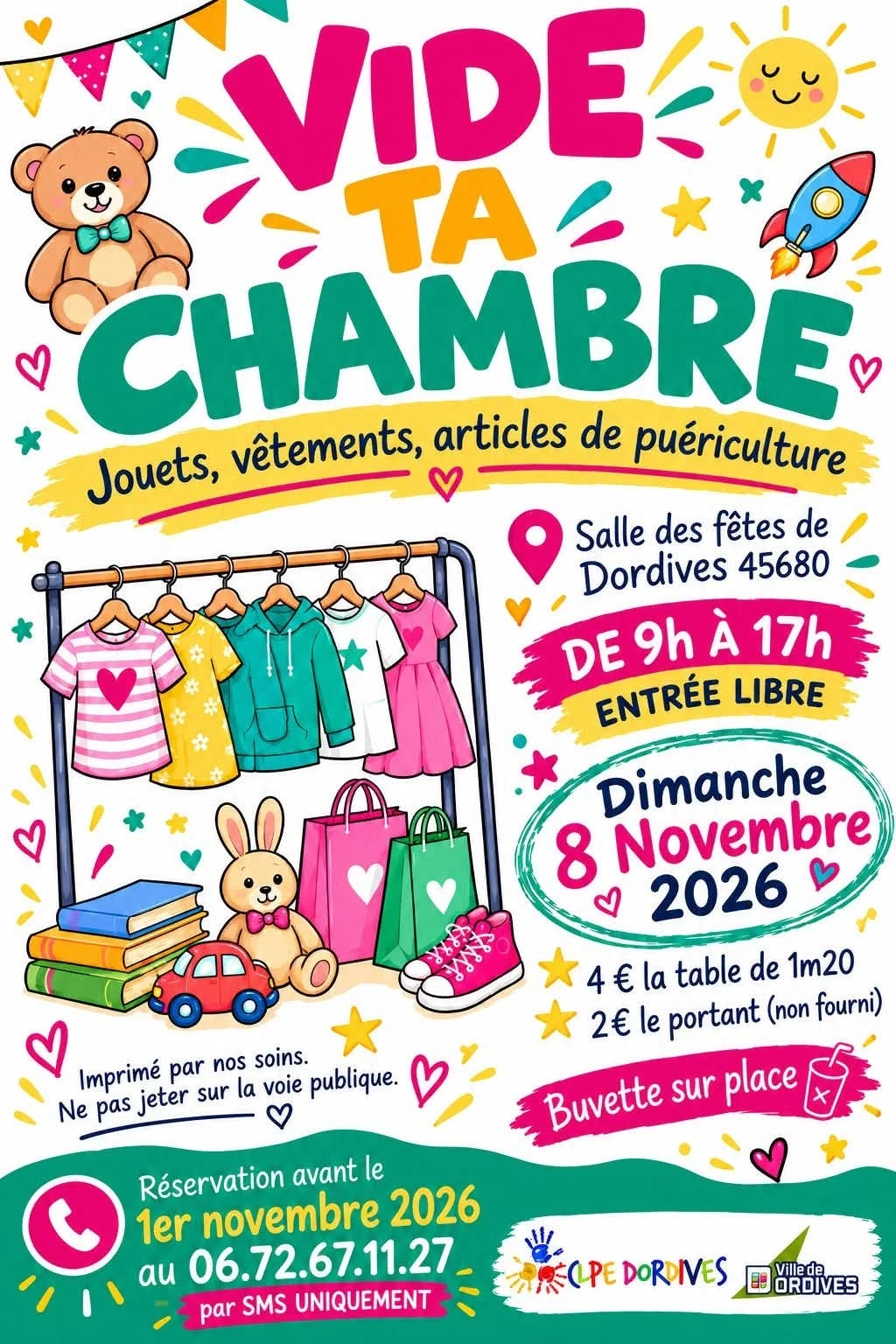 Vide ta chambre
