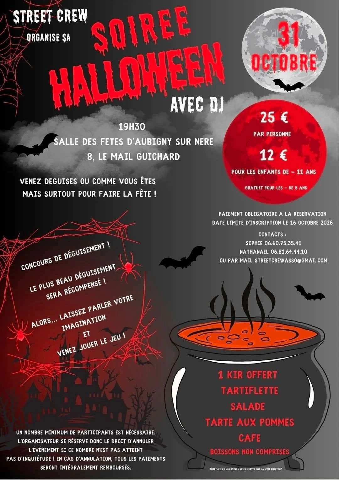 Soirée Halloween