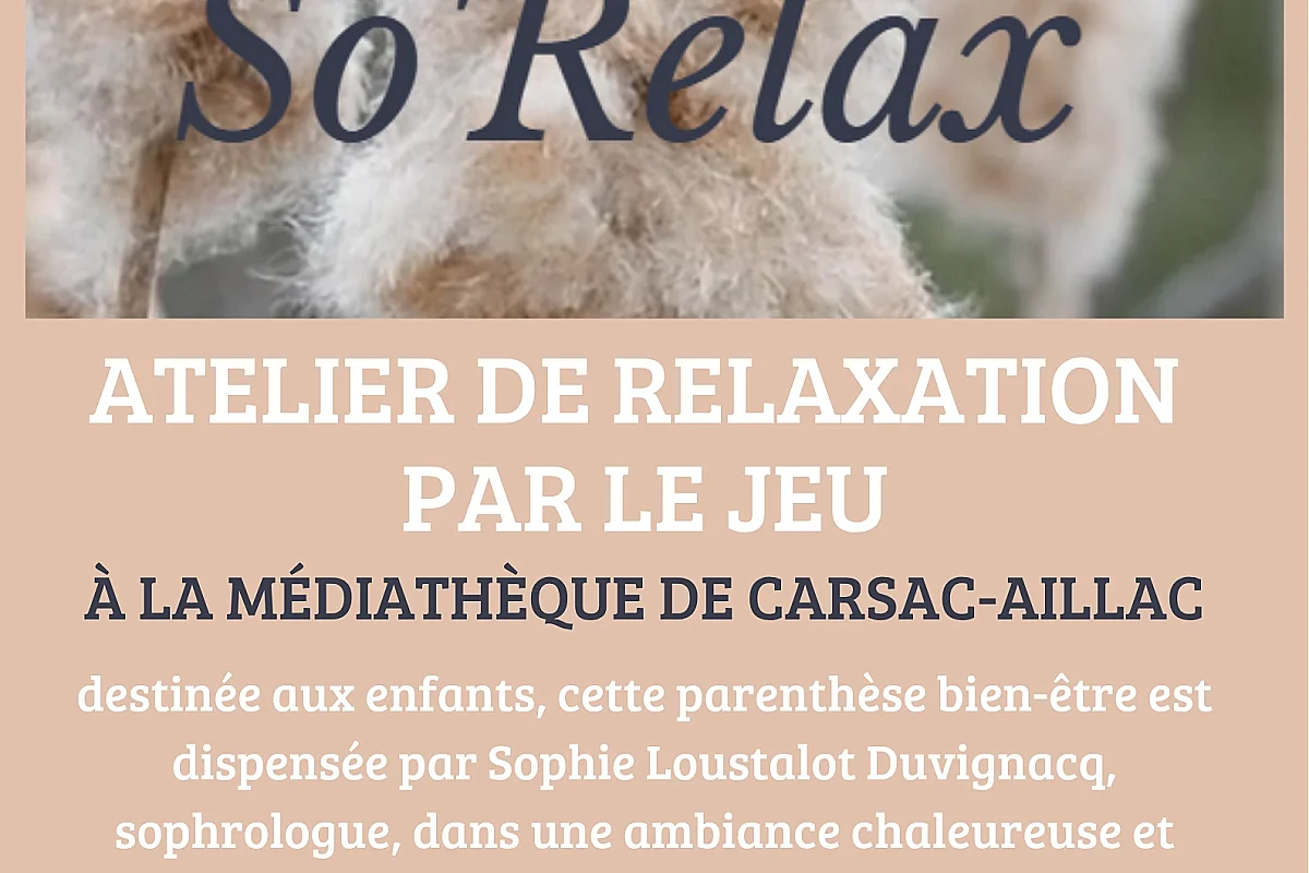 So’Relax – Atelier de relaxation par le jeu