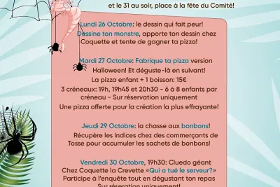 Halloween chez Coquette La Crevette