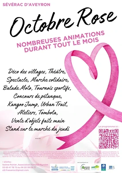 Atelier scrapbooking pour Octobre rose