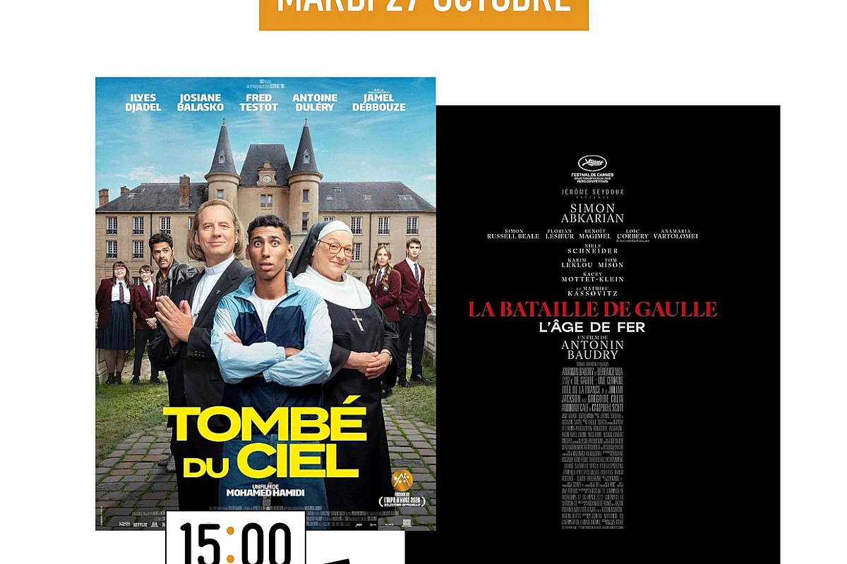Du cinéma dans mon village : "Tombé du ciel" & “La Bataille de Gaulle - L’âge de fer”