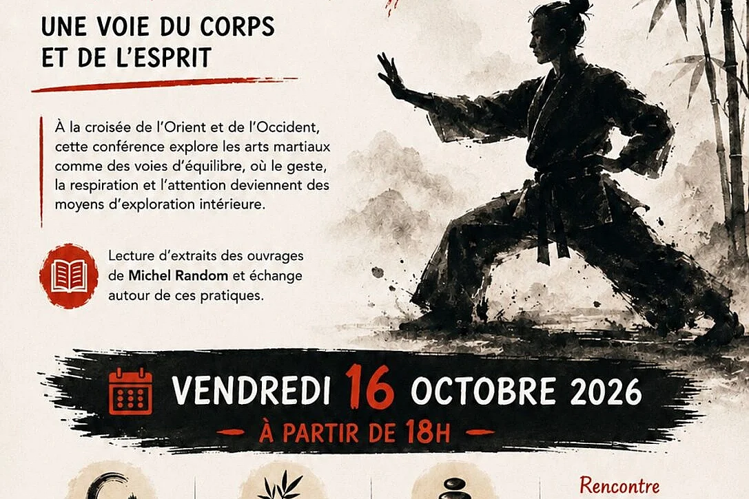 MÉDIATHÈQUE – CONFÉRENCE : LES ARTS MARTIAUX – UNE VOIE DU CORPS ET DE L'ESPRIT