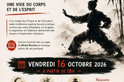 MÉDIATHÈQUE – CONFÉRENCE : LES ARTS MARTIAUX – UNE VOIE DU CORPS ET DE L'ESPRIT