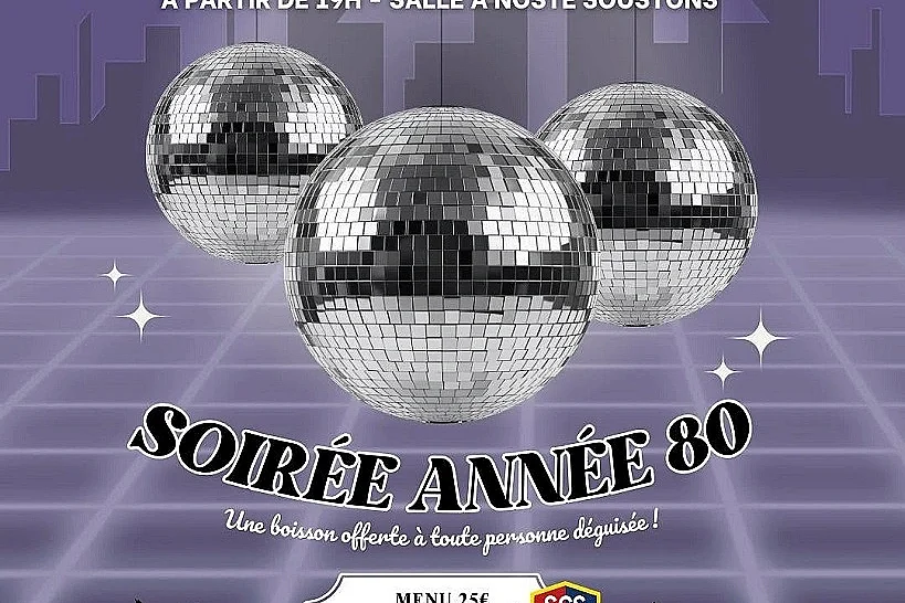 Anguillade et soirée Années 80