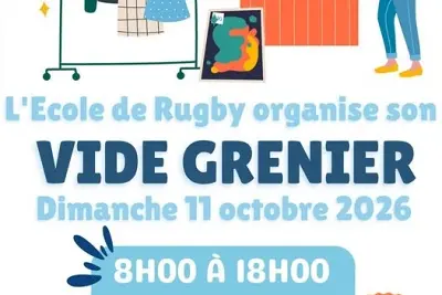 GRAND VIDE-GRENIER DE L’ÉCOLE DE RUGBY