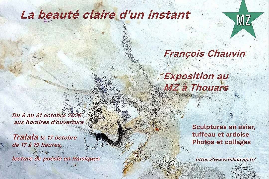 Exposition : François Chauvin — La beauté claire d’un instant au MZ