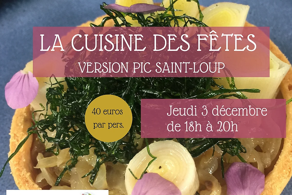 Atelier de cuisine des fêtes