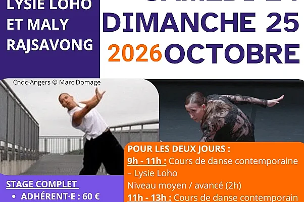 Stage de danse contemporaine et urbaine