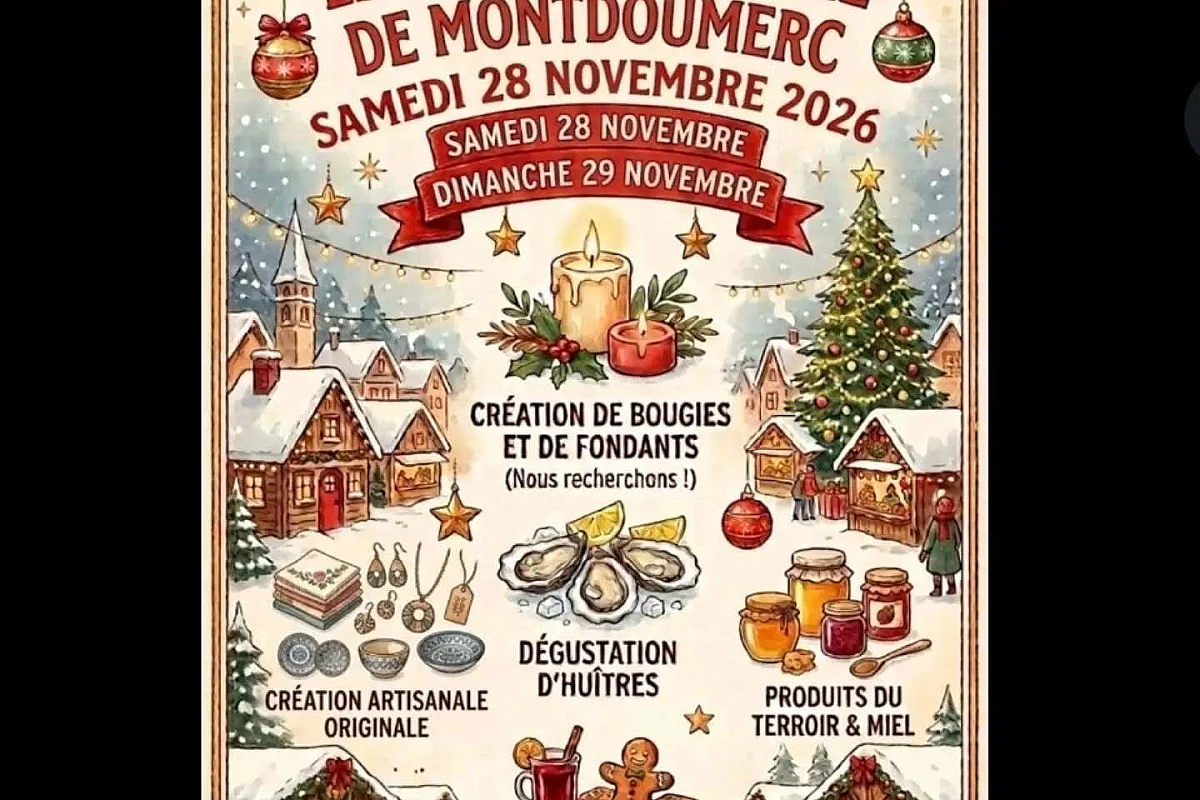 Marché de Noël à Montdoumerc