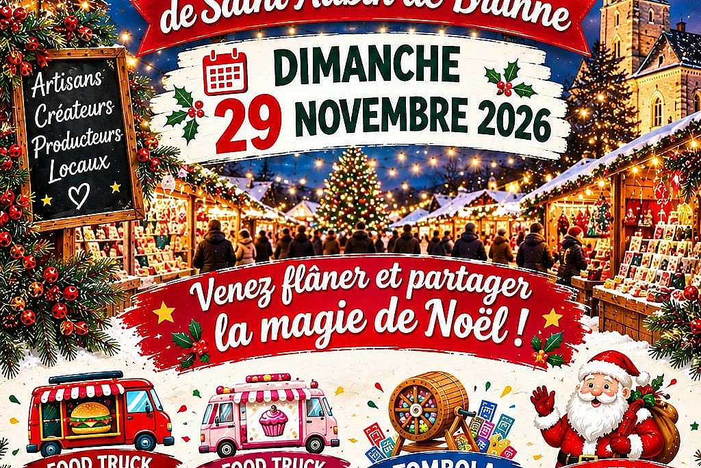 Marché de Noël de Saint Aubin de Branne