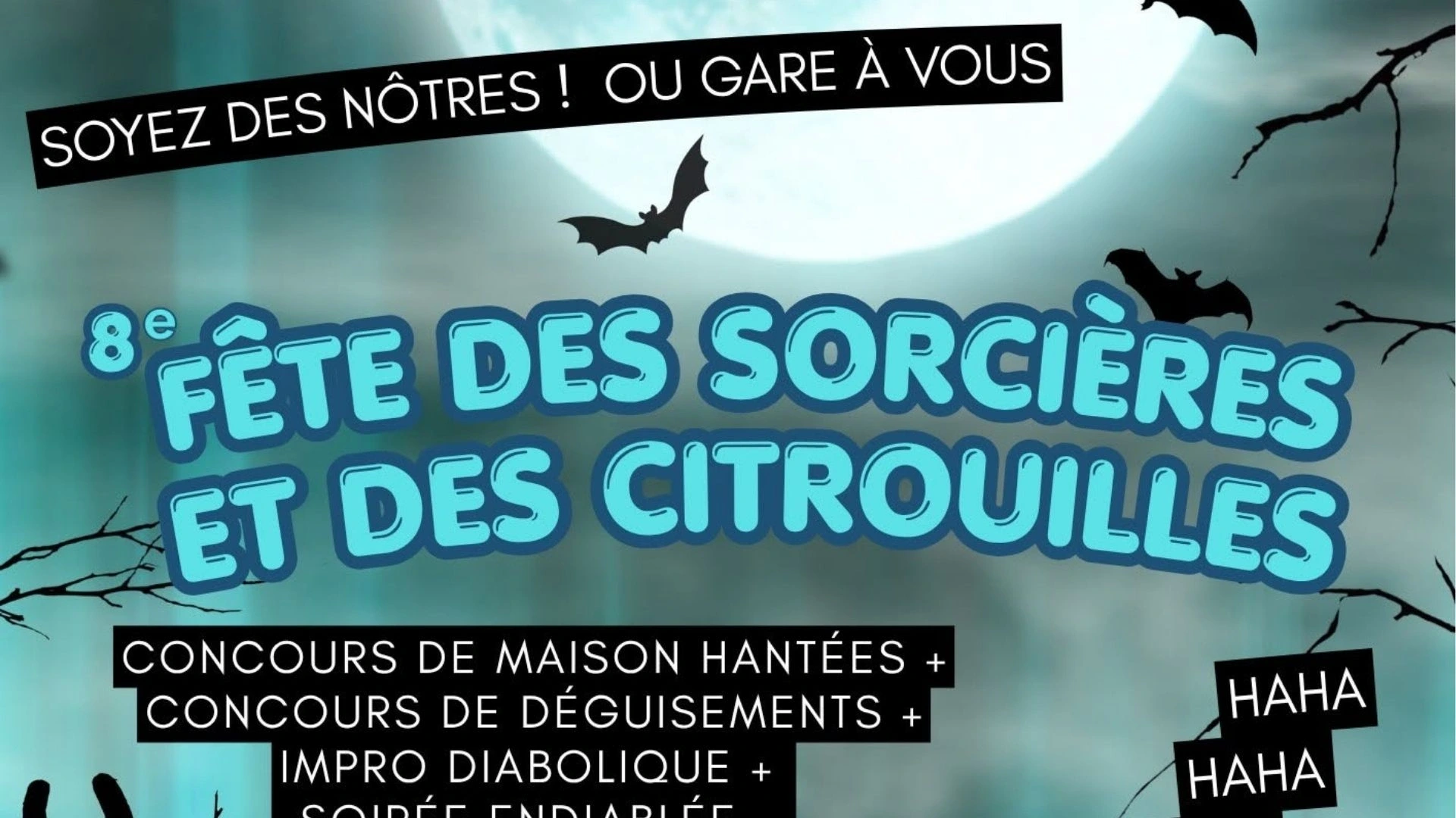 8ème fête des sorcières et des citrouilles