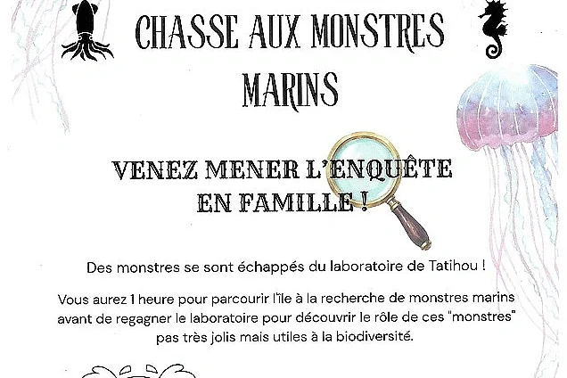 Atelier : chasse aux monstres marins