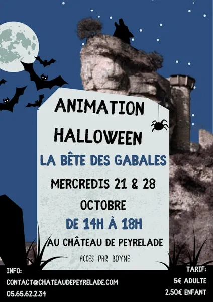Halloween / château de Peyrelade
