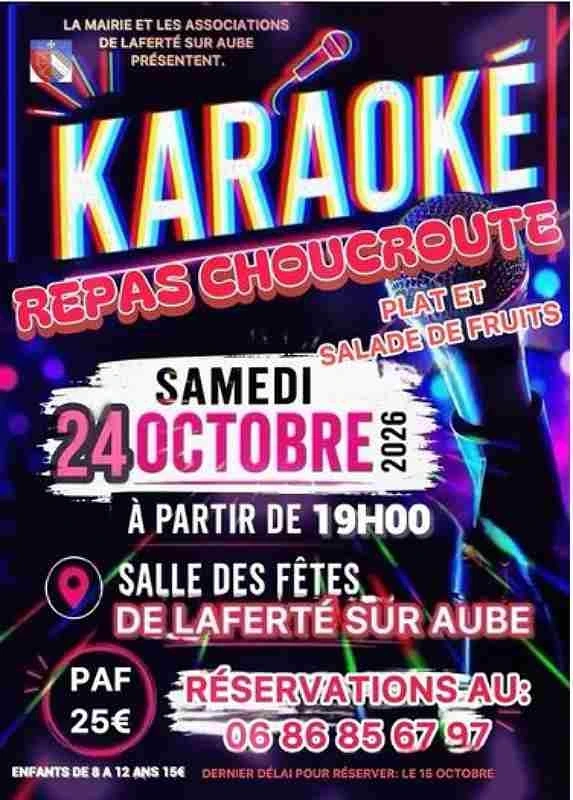 Karaoké et repas choucroute