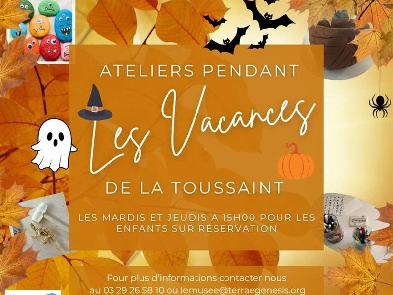 Atelier découverte pour les enfants à Terrae Genesis
