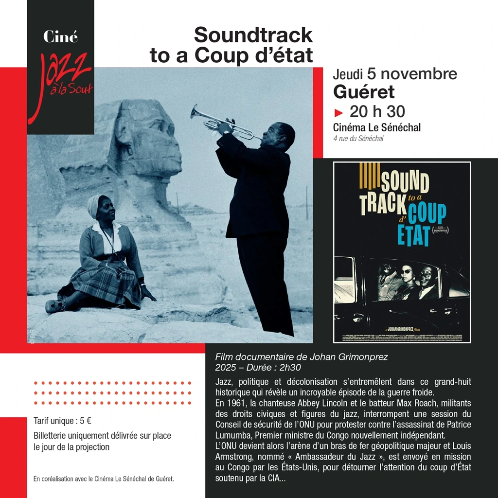 Ciné Jazz à la Sout : Soundtrack to a Coup d’état