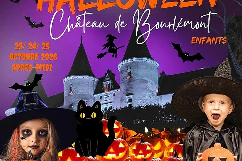 Halloween au Château de Bourlémont pour les enfants