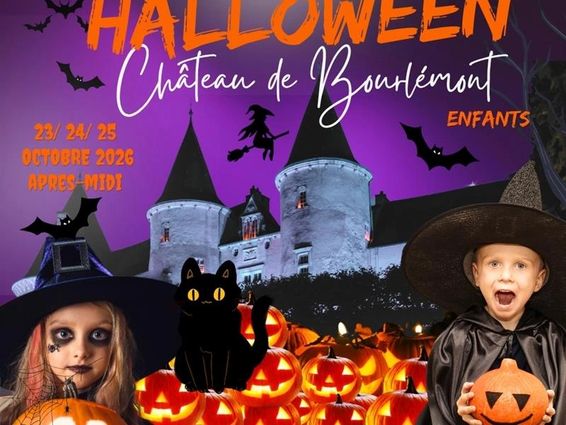 Halloween au Château de Bourlémont pour les enfants