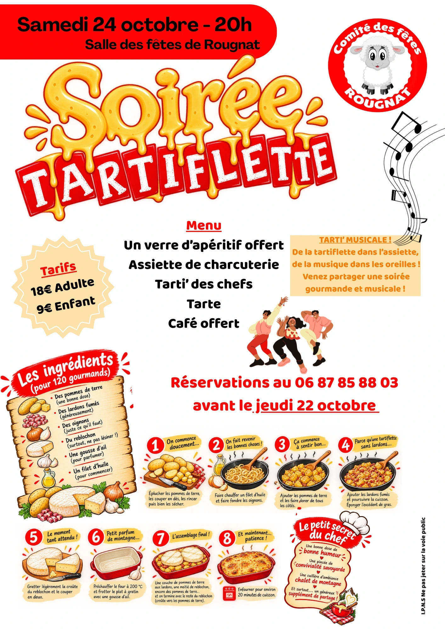 Soirée tartiflette