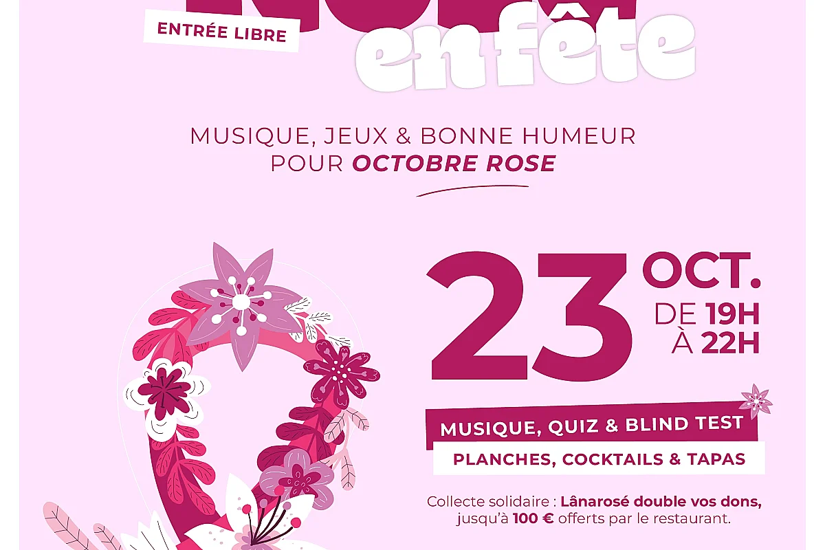 Rose en fête à Saint-Georges-de-Rex