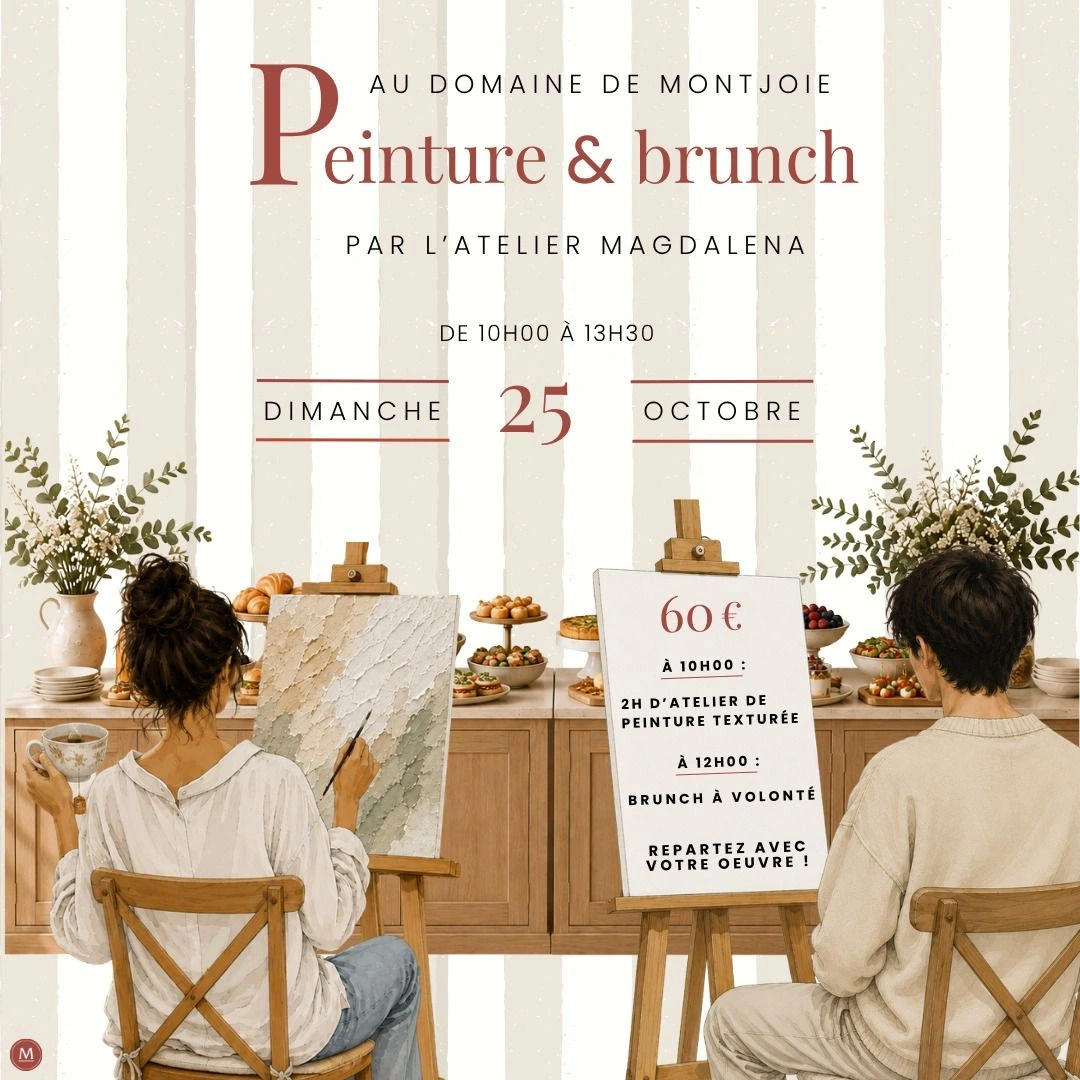 PEINTURE & BRUNCH À MONTJOIE