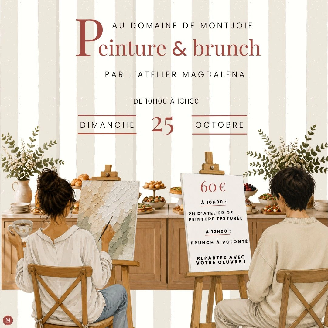 PEINTURE & BRUNCH À MONTJOIE