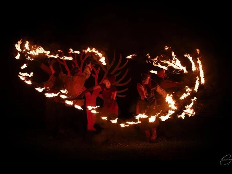 Spectacle de feu