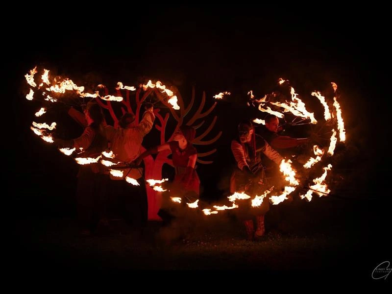 Spectacle de feu