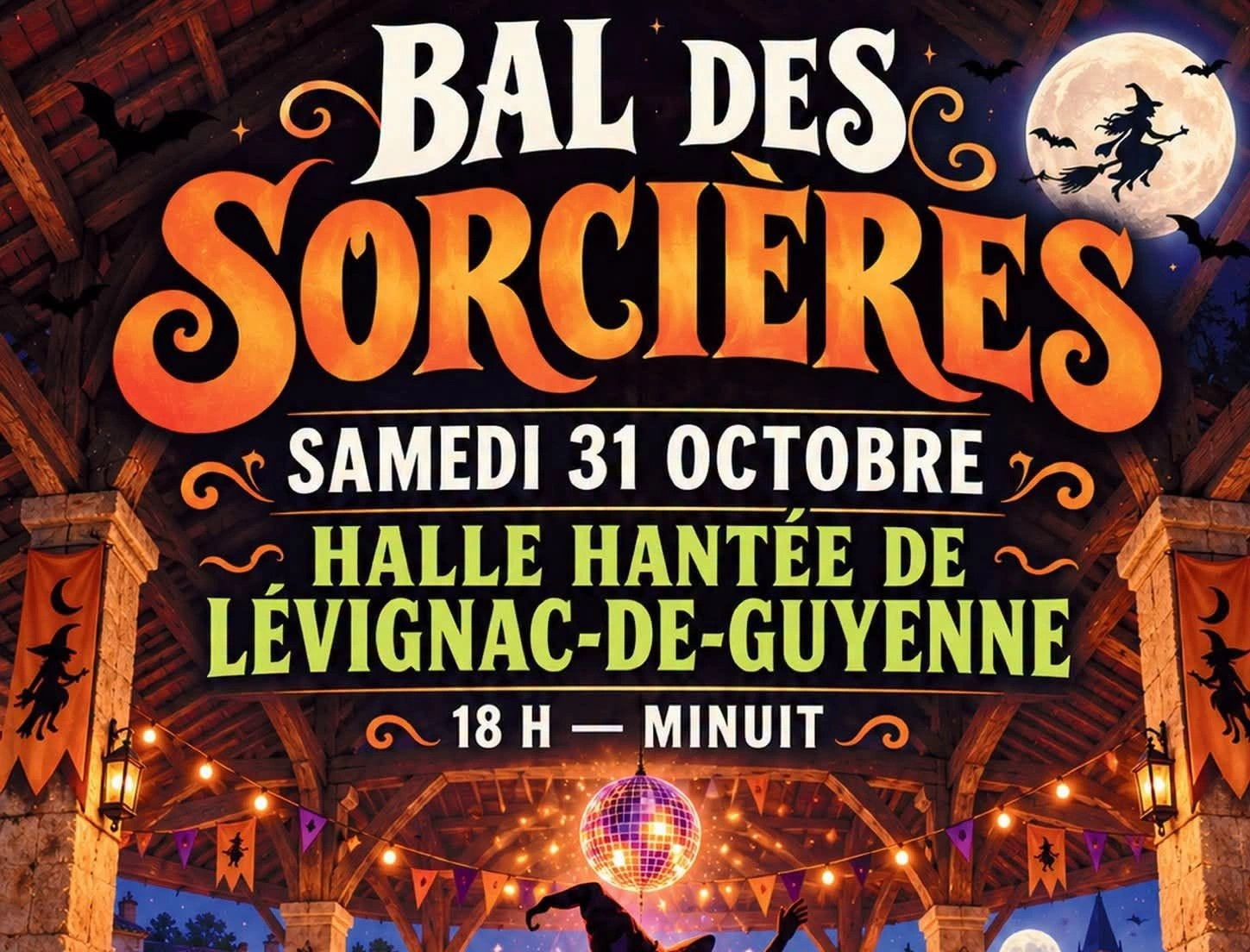 Bal des sorcières / soirée Halloween
