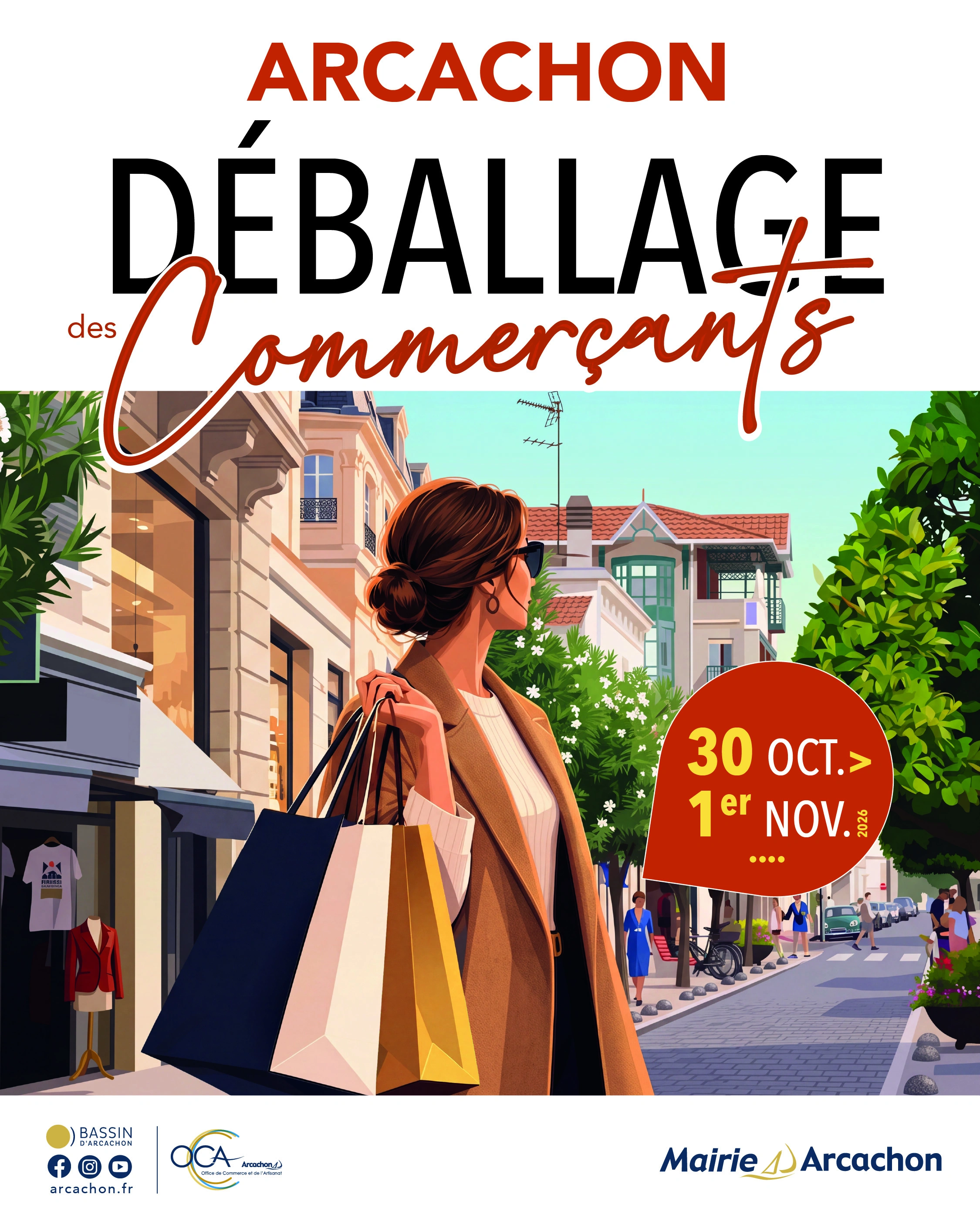 Déballage des commerçants