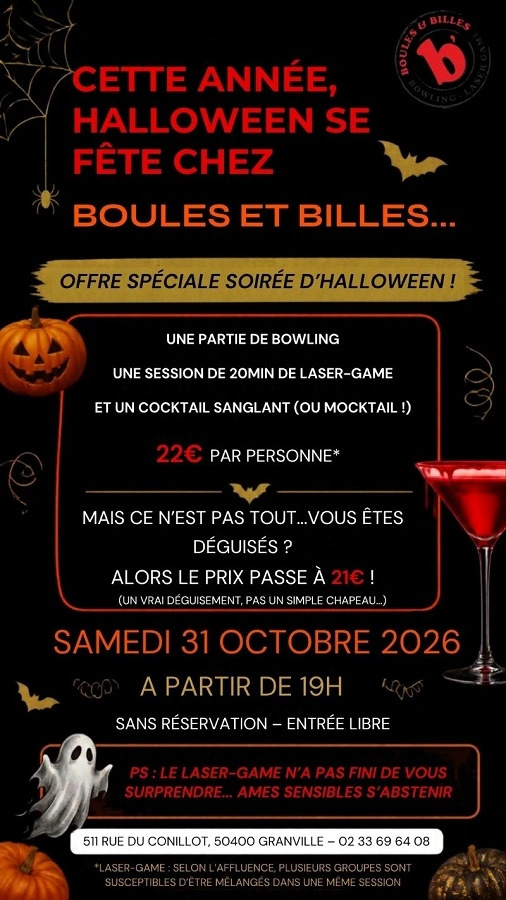 Soirée d'halloween