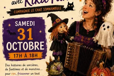 MÉDIATHÈQUE – CONTES DU MERCREDI : SPÉCIAL HALLOWEEN