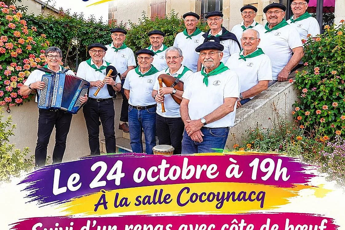 Concert chorale Arriloba et repas côte de boeuf