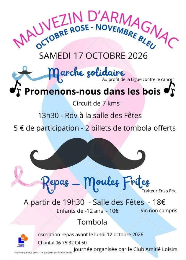 Octobre Rose & Novembre Bleu