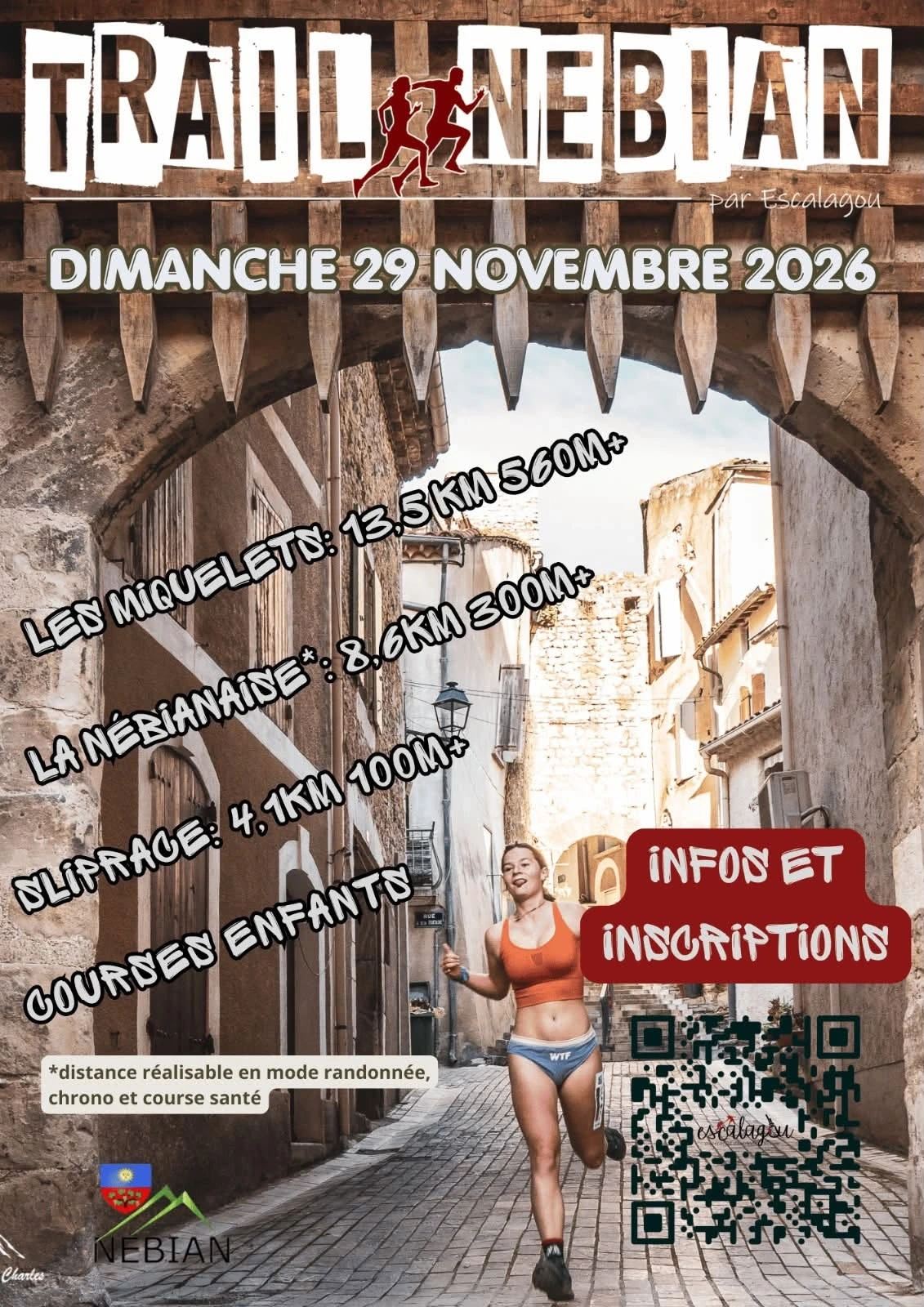 9ÈME ÉDITION TRAIL DE NEBIAN
