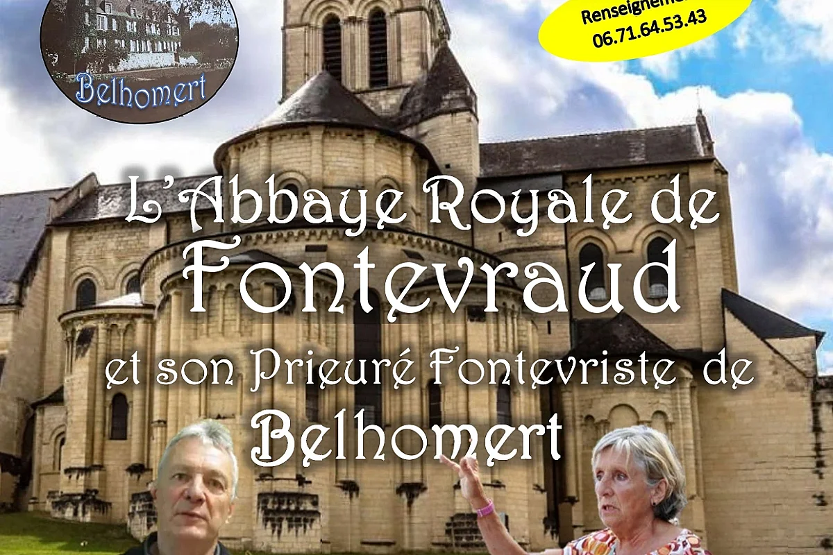 Apéritif & Conférence L'abbaye Royale de Fontevraud et son prieuré Fontevriste de Belhomert