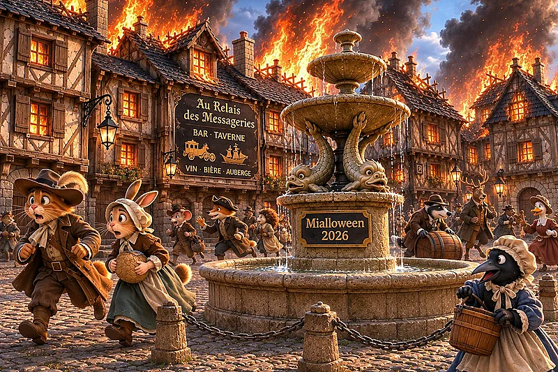 Mialloween : La sorcière et le feu