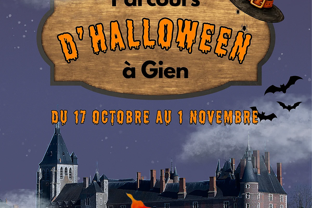 Le parcours d’Halloween à Gien