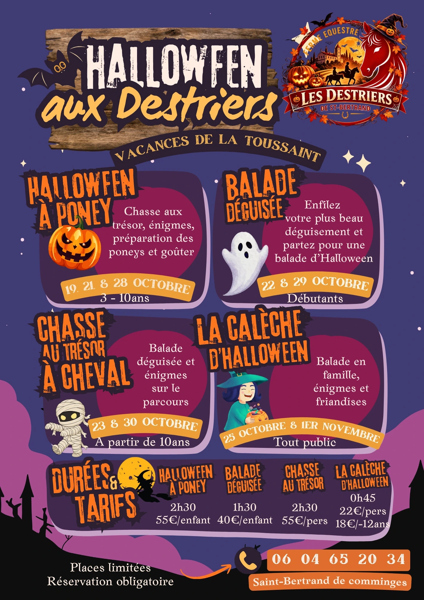 HALLOWEEN À PONEY