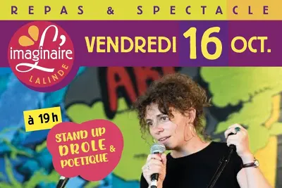 Repas & spectacle – Lisa est… « Trop Mademoiselle »