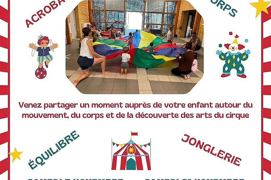 Atelier parentalité – Découverte des arts du cirque