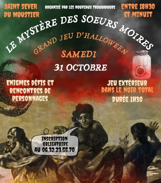 Soirée Halloween "le mystère des sœurs Moires"