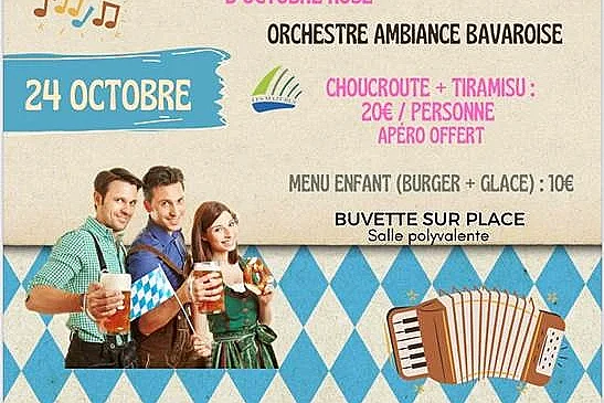 Soirée Bavaroise au profit d'octobre rose